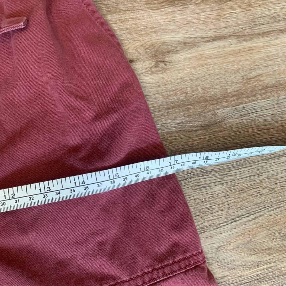 Madewell Wide Leg Button Up Jumpsuit in Ruby Red - Size 2 Womens - Picture 6 of 9